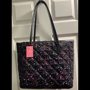 Kate Spade Large Tote Jae Quilted Festive Confetti